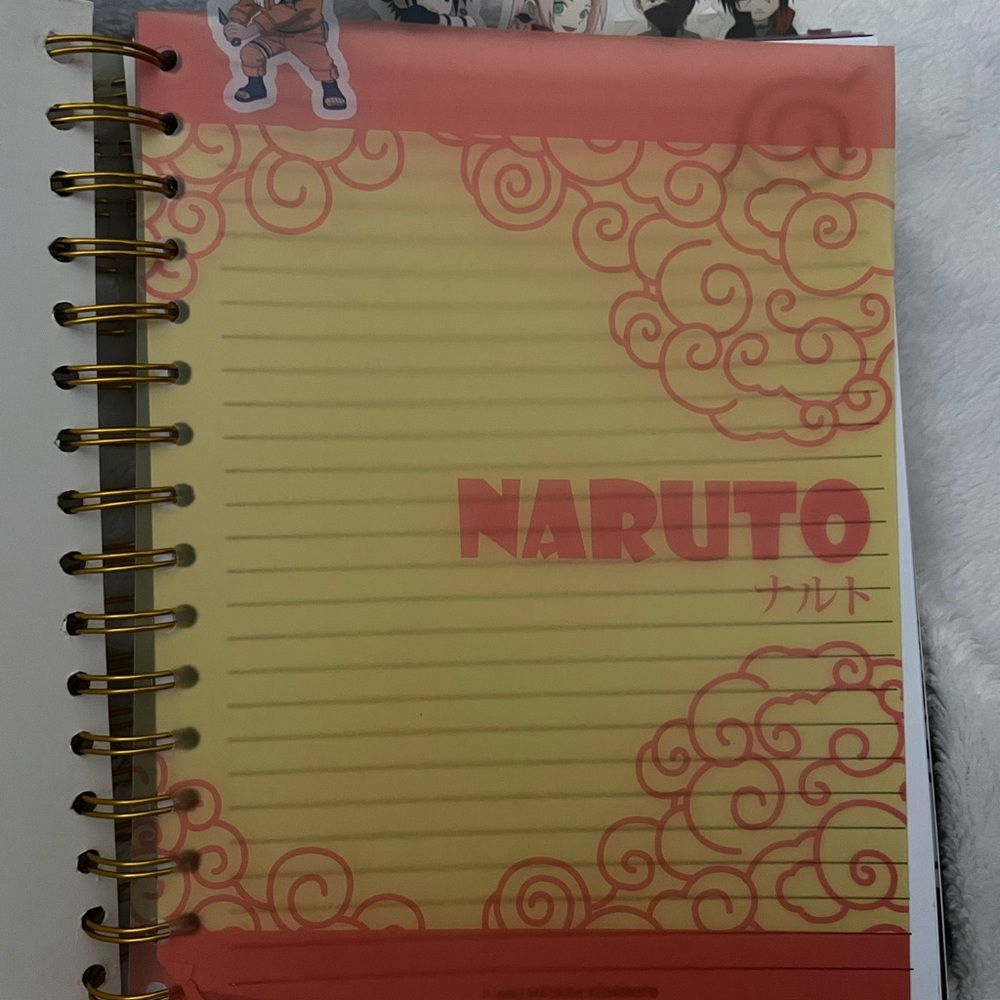 Naruto Shonen Jump Spiral-Bound Notebook - Picture 2 of 12